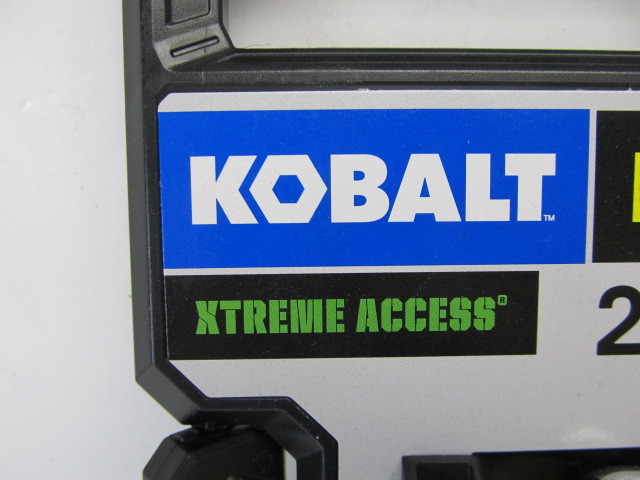 lot 150 image: Brand New KOBALT 25-Piece Mechanics Socket Tool Set
