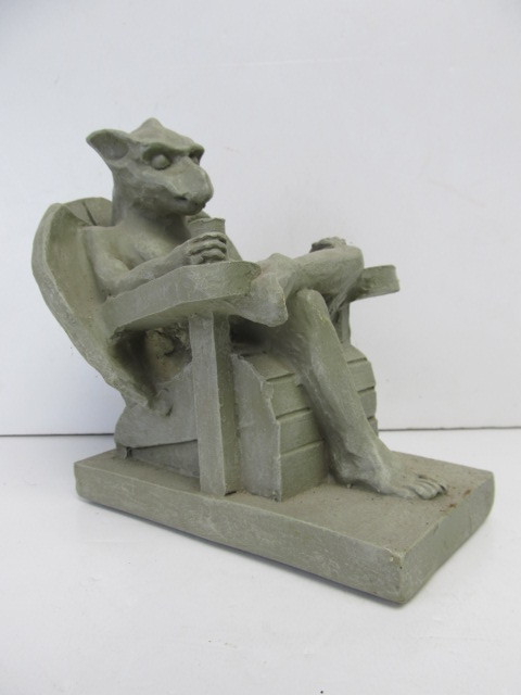 lot 166 image: 1998 HPI Gargoyle Statue