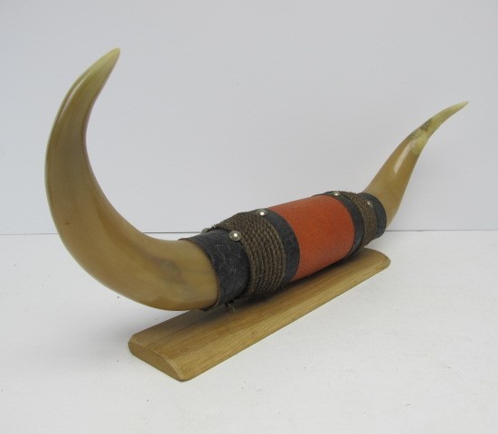 lot 192 image: Mounted Longhorn Wall Hanging