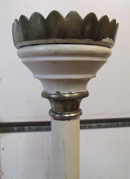 lot 220 image: Vintage 1930s-40s Chrome & Wood Smoking Stand