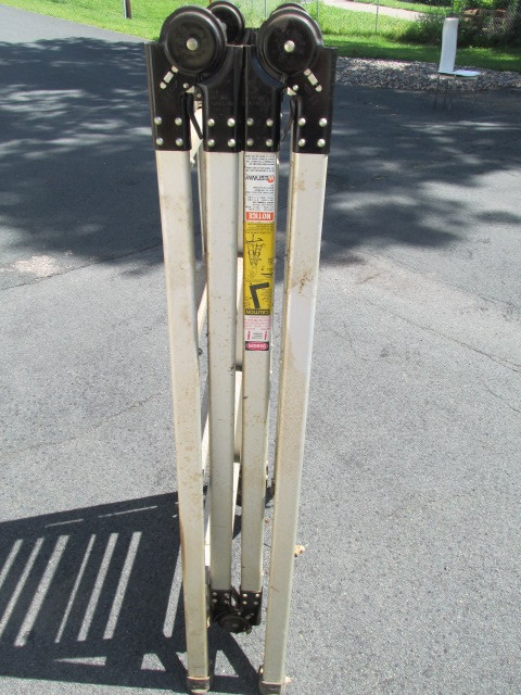 lot 270 image: Heavy Duty WESTWAY Fold Up Ladder