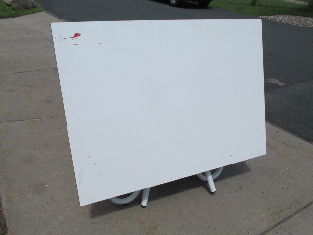 lot 280 image: Folding Tilt Top Drafting Table