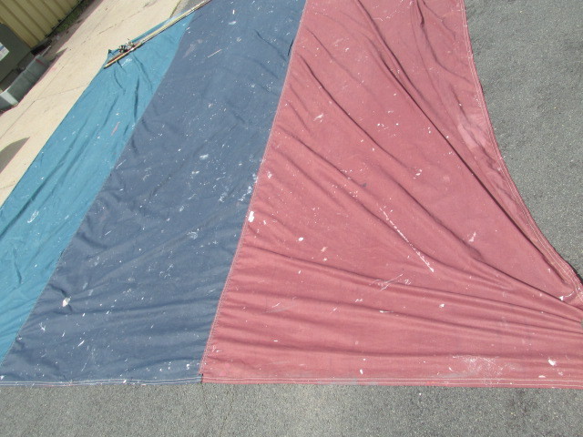 lot 282 image: Large Heavy Duty Canvas Tarp