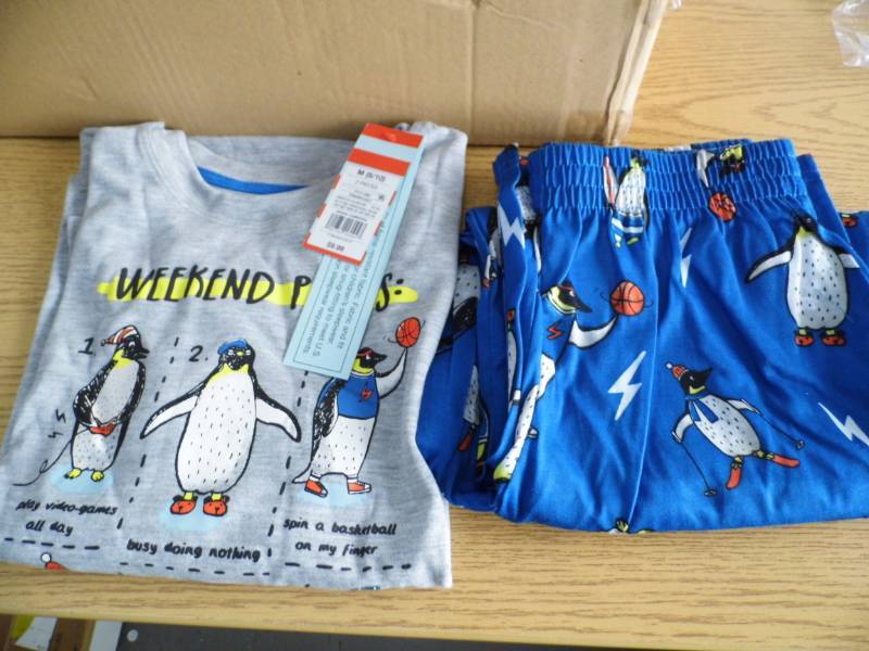 Lot of 12- 2 pc Penquin Pajamas