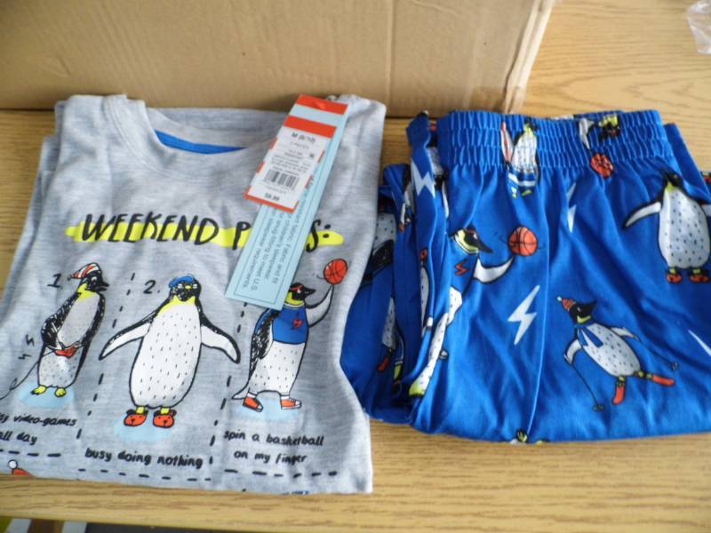 Lot of 12- 2 pc Penquin Pajamas