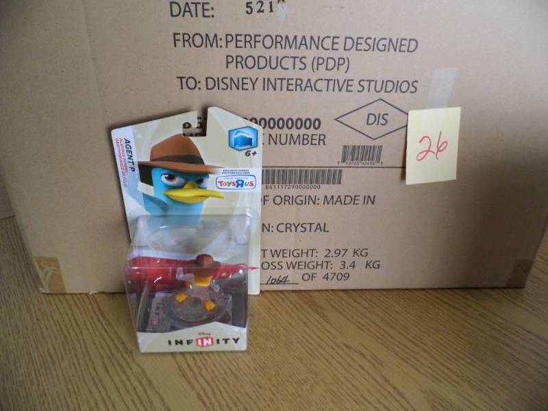 Case of 24 Agent P Figures