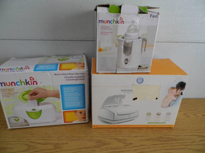 Assorted Bottle Warmers - Wipe Dispensers
