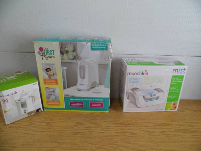 Assorted Bottle Warmers - Wipe Dispensers