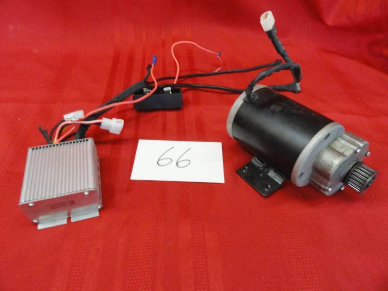 lot 66 image: AMCC Electric Motor and Controller