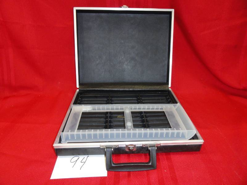 lot 94 image: Lockable Cassette Storage Case