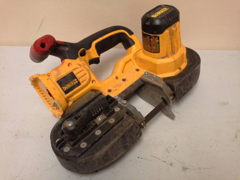 lot 2049 image: DeWalt DCS370 18V Band Saw
