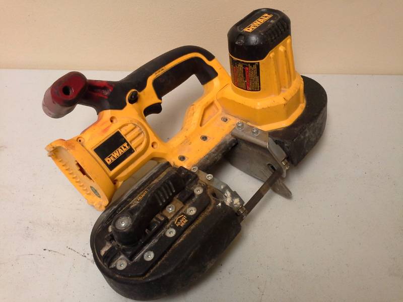 lot 2051 image: DeWalt DCS370 18V Band Saw