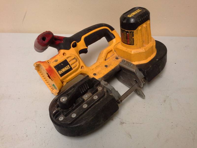 lot 2054 image: DeWalt DCS370 18V Band Saw