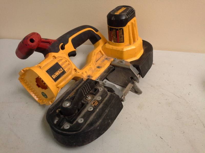 lot 2060 image: DeWalt DCS370 18V Band Saw