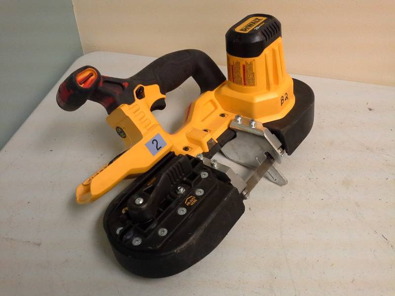 lot 2074 image: DeWalt DCS371 20V Band Saw