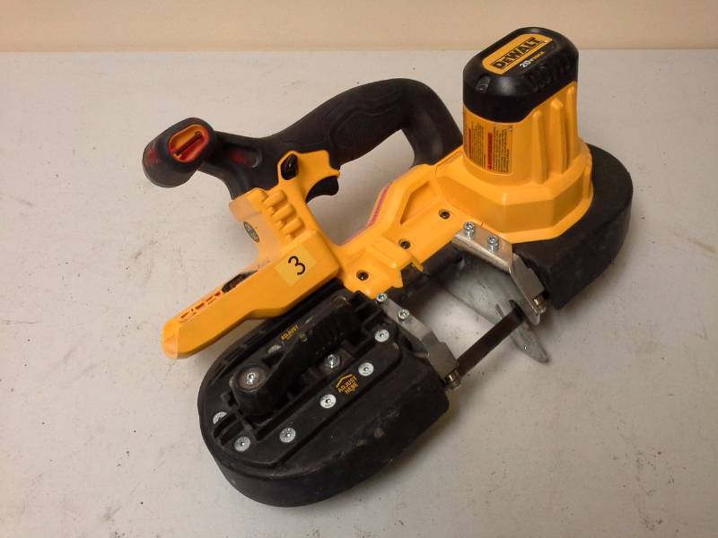 lot 2077 image: DeWalt DCS371 20V Band Saw