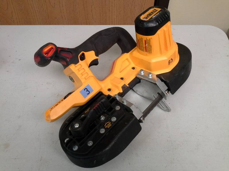 lot 2081 image: DeWalt DCS371 20V Band Saw