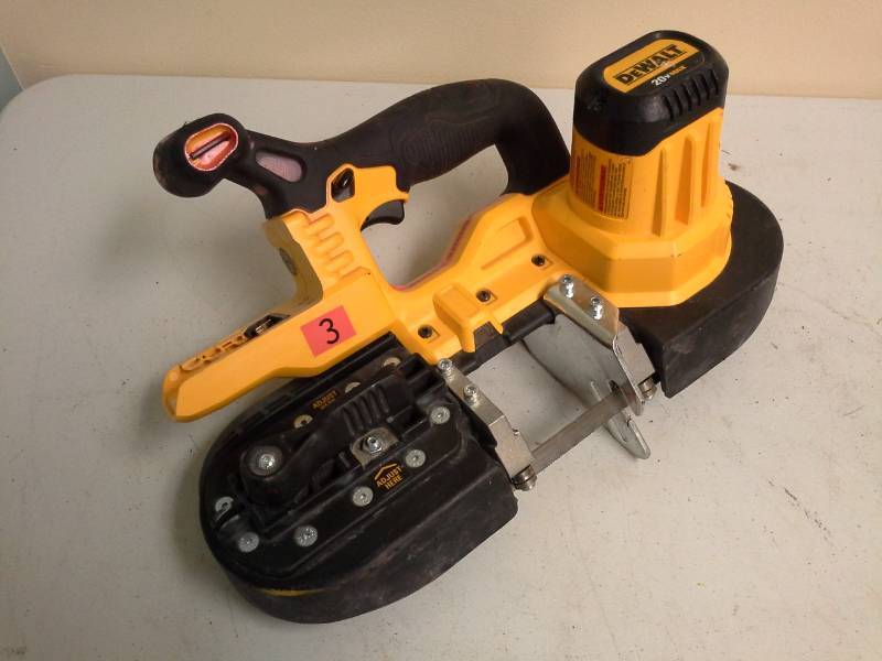 lot 2082 image: DeWalt DCS371 20V Band Saw
