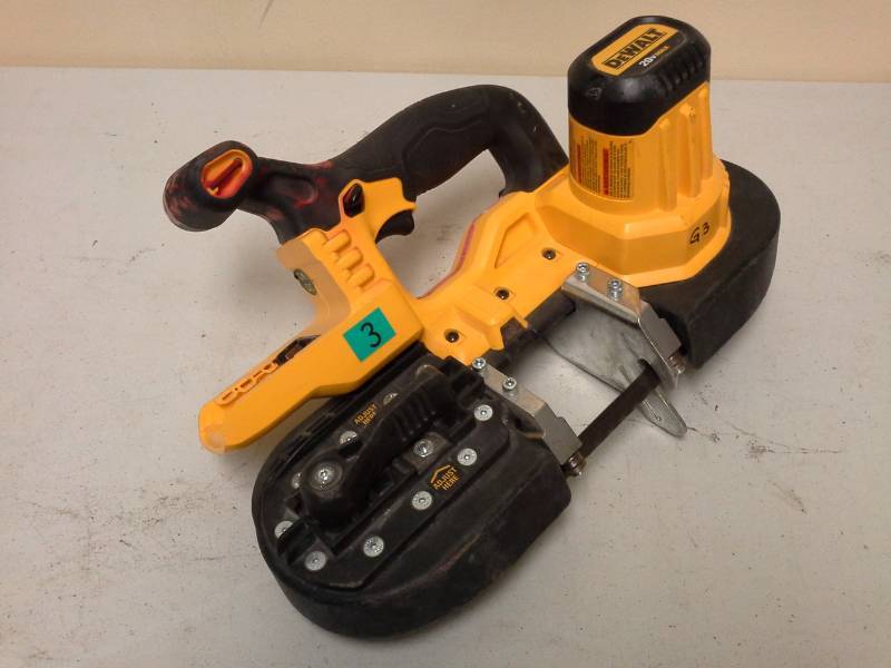 lot 2084 image: DeWalt DCS371 20V Band Saw