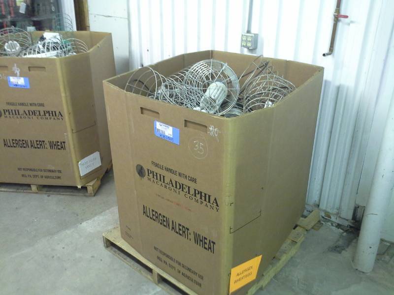lot 2121 image: Lot of (35) Commercial Cage Lights