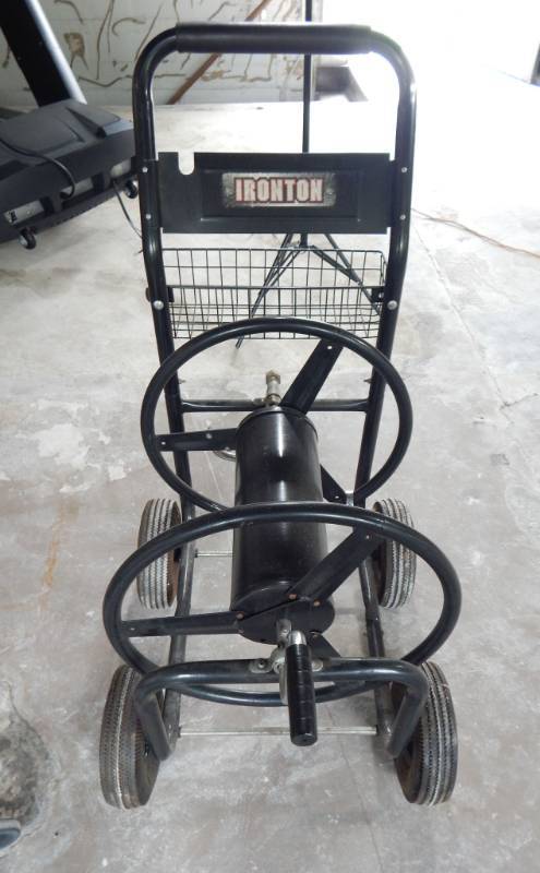 Ironton Garden Hose Reel Cart  Office, Commercial and Industrial