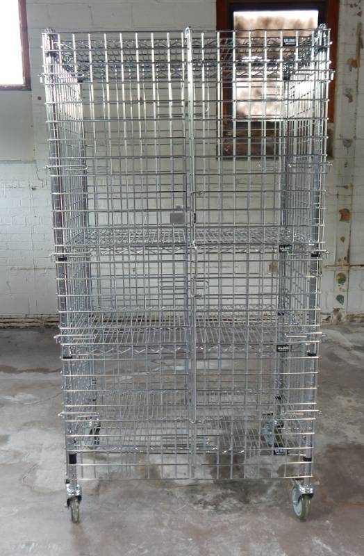 lot 2 image: Uline Model H-2083 Security Cart