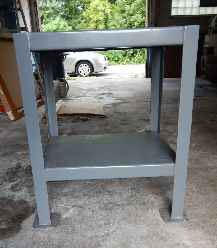 lot 16 image: Uline Welded Steel Machine Table