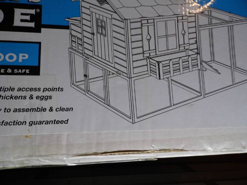 New Producer's Pride Chicken Coop July 12 Store Fixtures