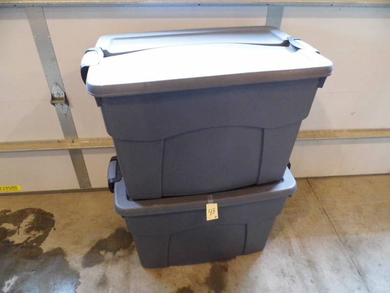 2 Totes w Lids