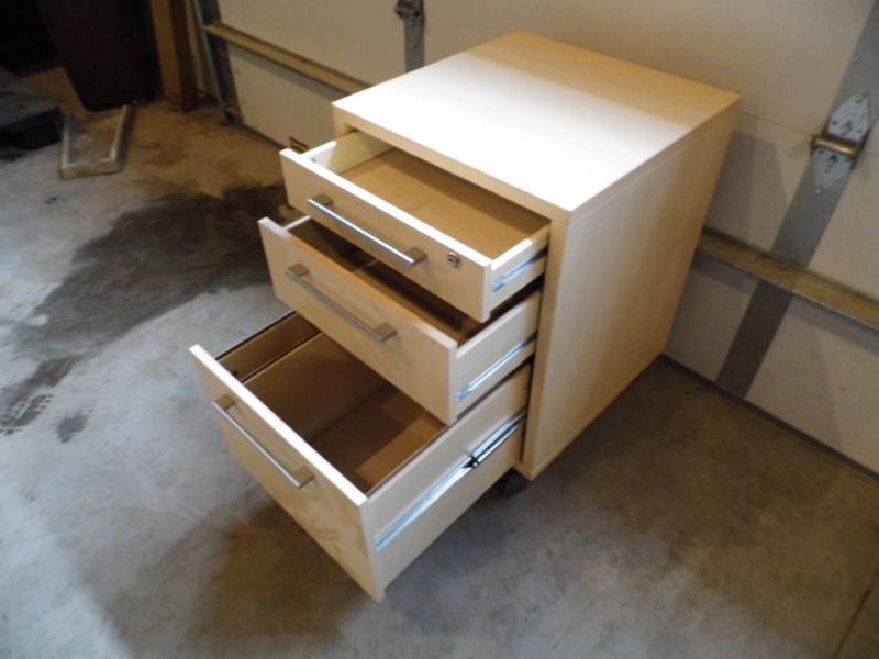 Rolling File Cabinet