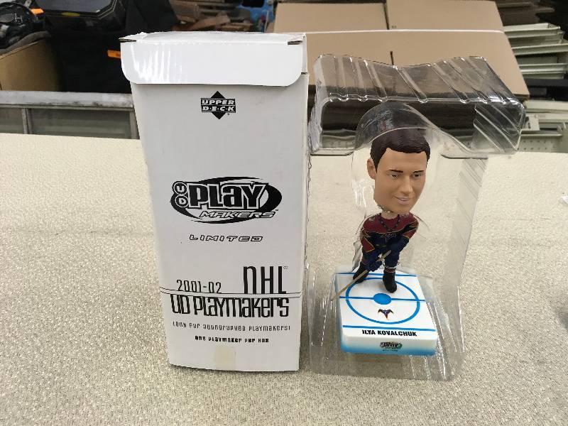 lot 438 image: 2001-2002 Upperdeck Ilya Kovalchuk Bobblehead