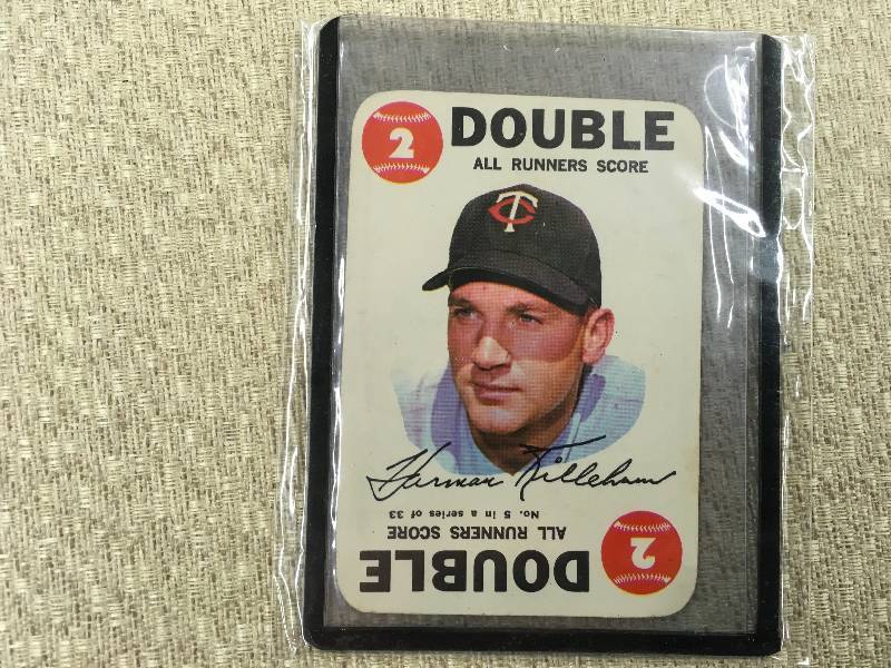lot 447 image: 1968 Topps Game Harmon Killebrew Card