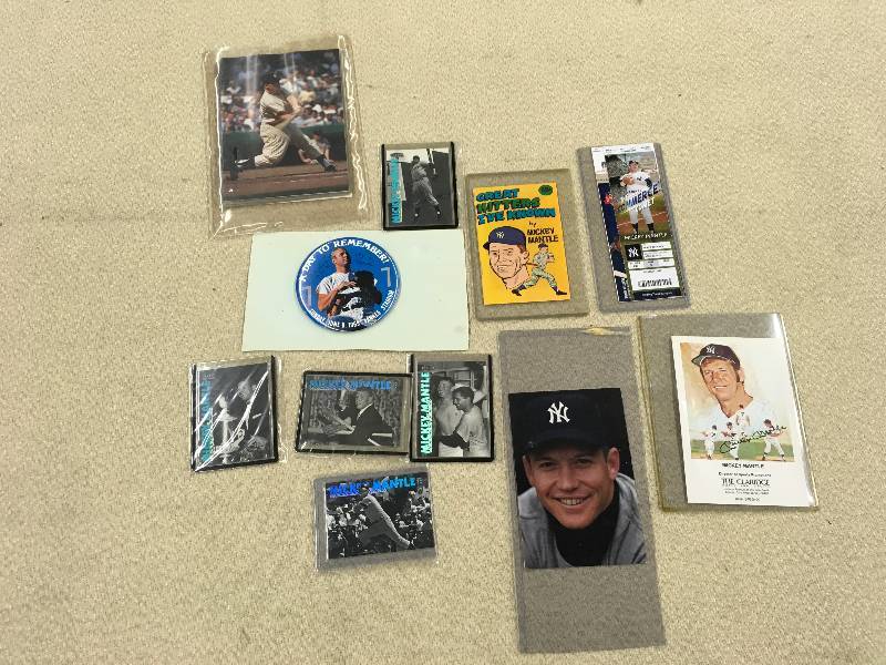 lot 449 image: Mickey Mantle Variety Lot