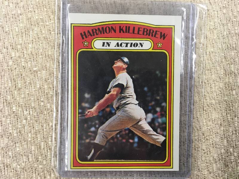 lot 453 image: 1972 Harmon Killebrew Card