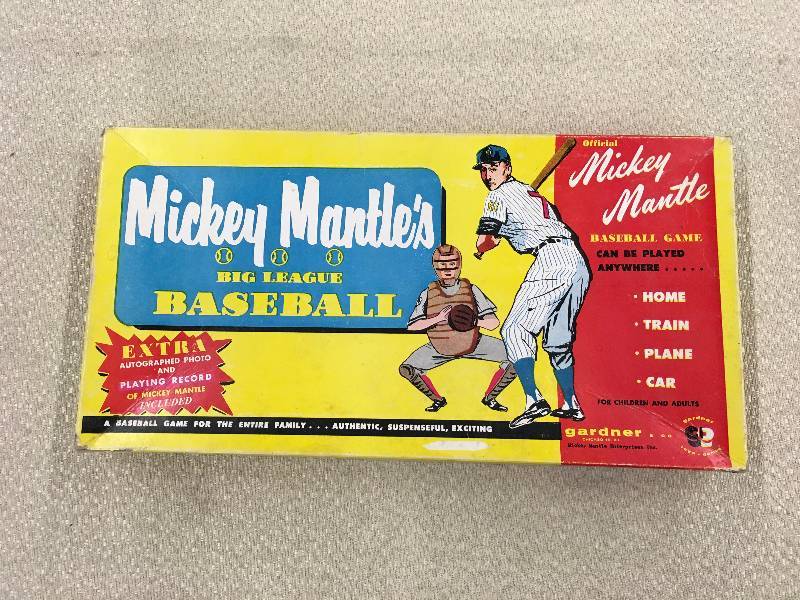 lot 467 image: 1950s Mickey Mantle Game