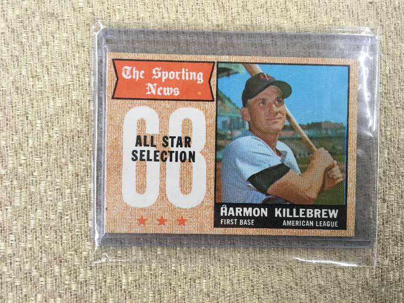 lot 476 image: 1968 Harmon Killebrew Card