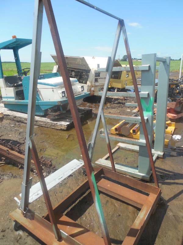 Shop Rack with casters