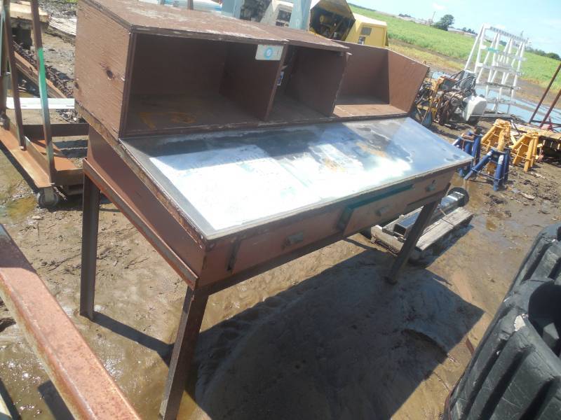 Shop Table with drawers
