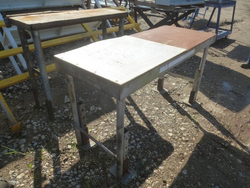 lot 22 image: Steel Table Adjustable