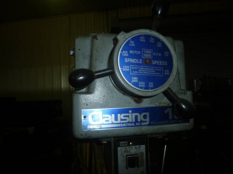 lot 3 image: Clausing Drill Press