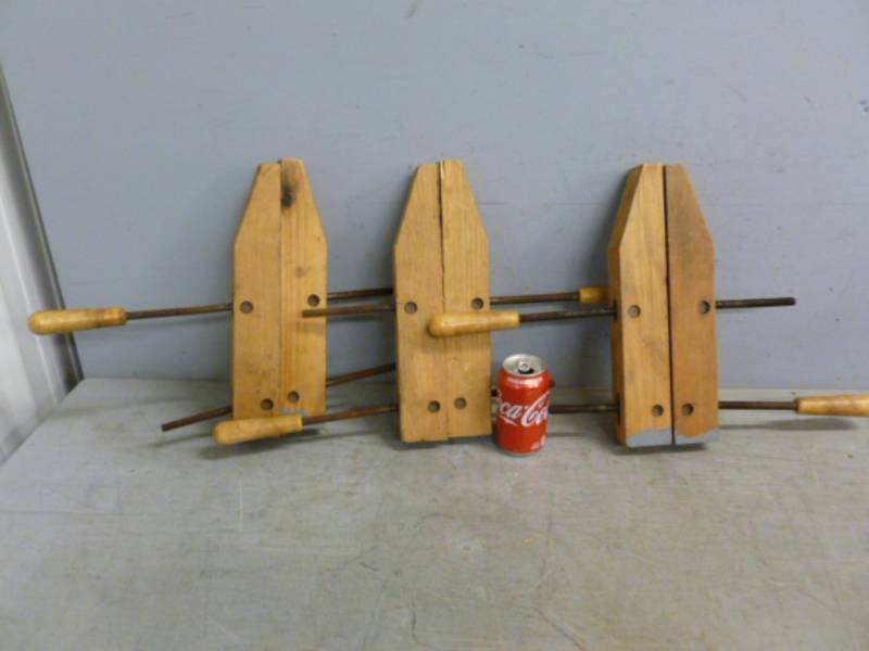 lot 13 image: Wood Clamps