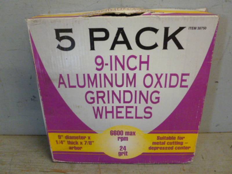 lot 145 image: New Grinding Wheels