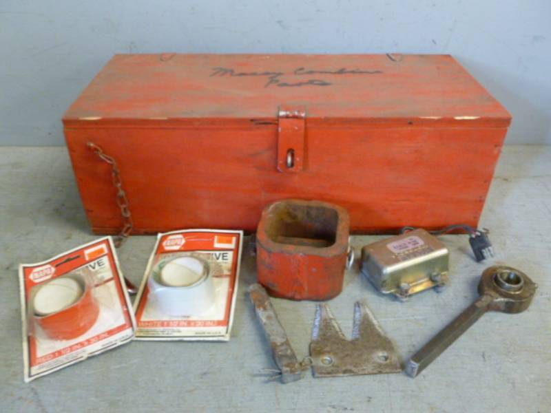 lot 201 image: Wooden Tool Box