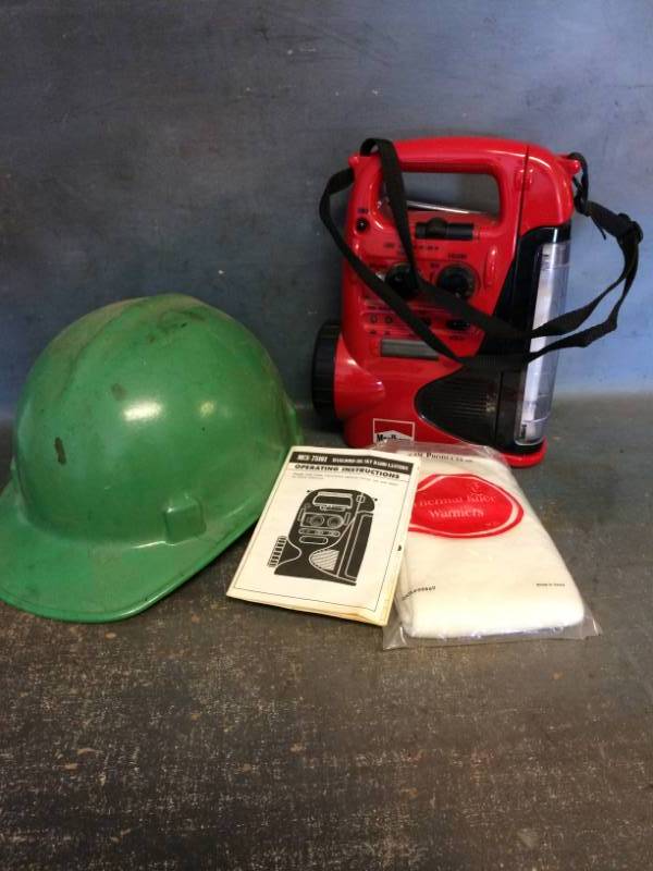 lot 55 image: Marlboro Big Sky Radio Lantern and More
