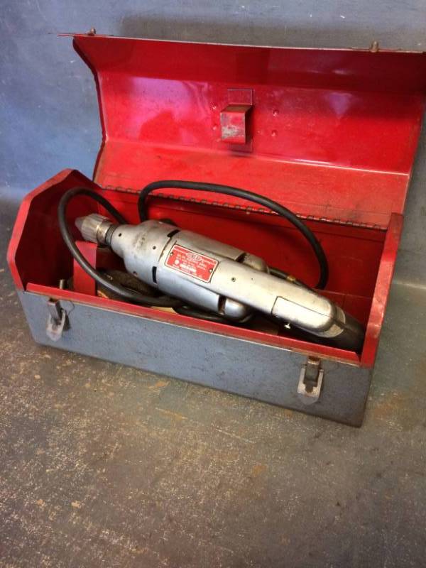 lot 56 image: Dunlap 14 Electric Drill and More
