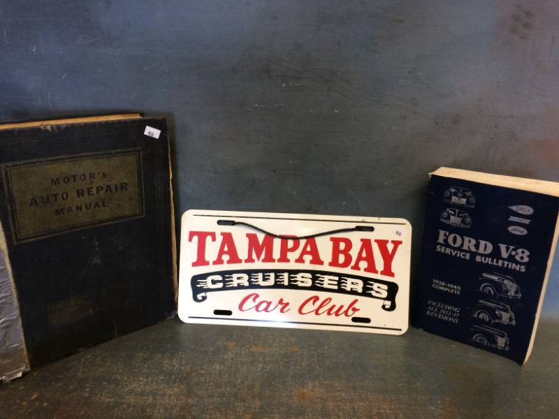 lot 57 image: Vintage Auto Books and More