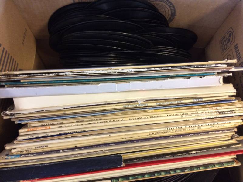 lot 108 image: Box of Record Albums