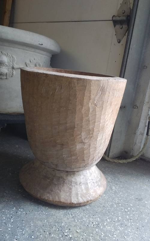 Large Concrete Planter 20 Diameter 15 Tall