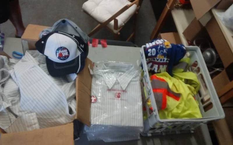 Lot Of Metro Transit Bus Driver Shirts Neon Safety Vests, Misc. Caps