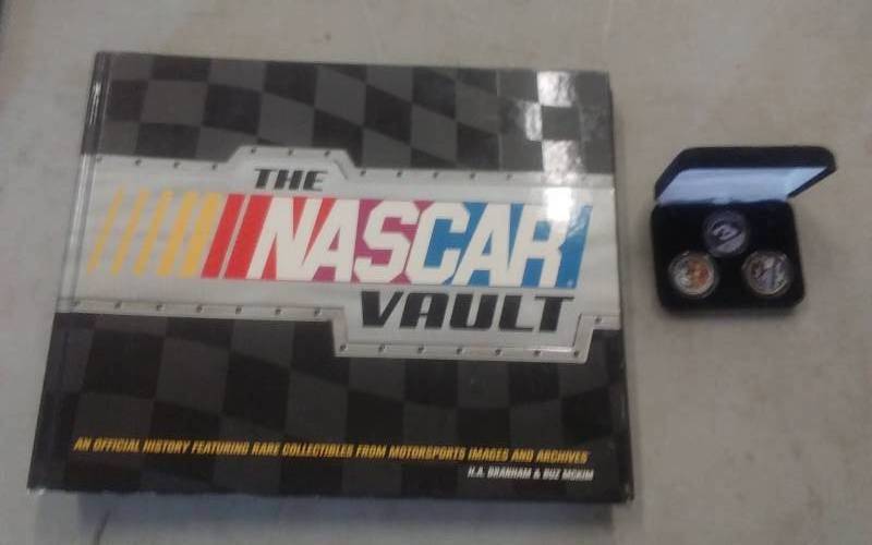 Unique Picture Scrapbook, NASCAR Book & Tokens